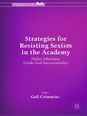 cover image of Strategies for Resisting Sexism in the Academy